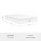 Martha Stewart SleepComplete 12 Inch Full Firm Hybrid Pocket Spring and Foam Dual-Action Cooling Mattress CL-MODE-12F-MS - alternate 17